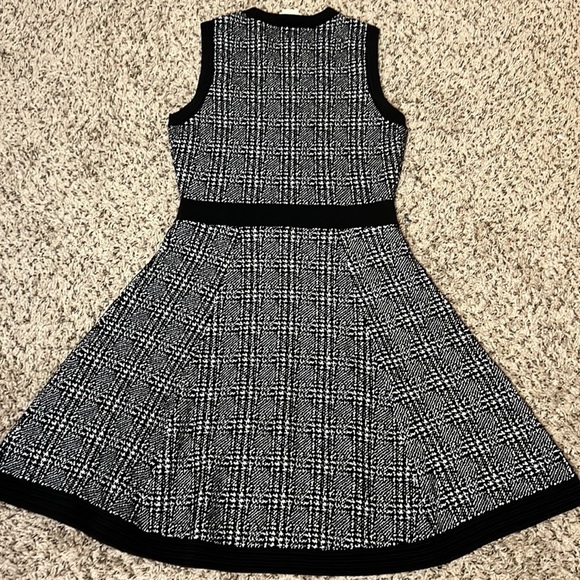 Kate Spade mod plaid Sleeveless sweater dress Knee Length Size M - Picture 10 of 14